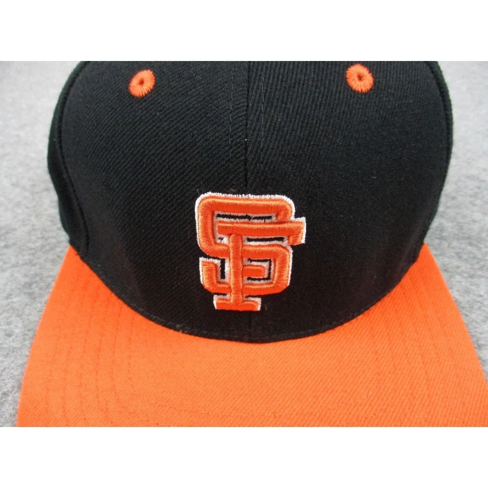 San Francisco Giants Hat Cap Mens Black Orange MLB Baseball American Needle